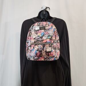 STRANGER THINGS by BIOWORLD  Multi Chibi Characters 12" x 10" x 4" Mini Backpack